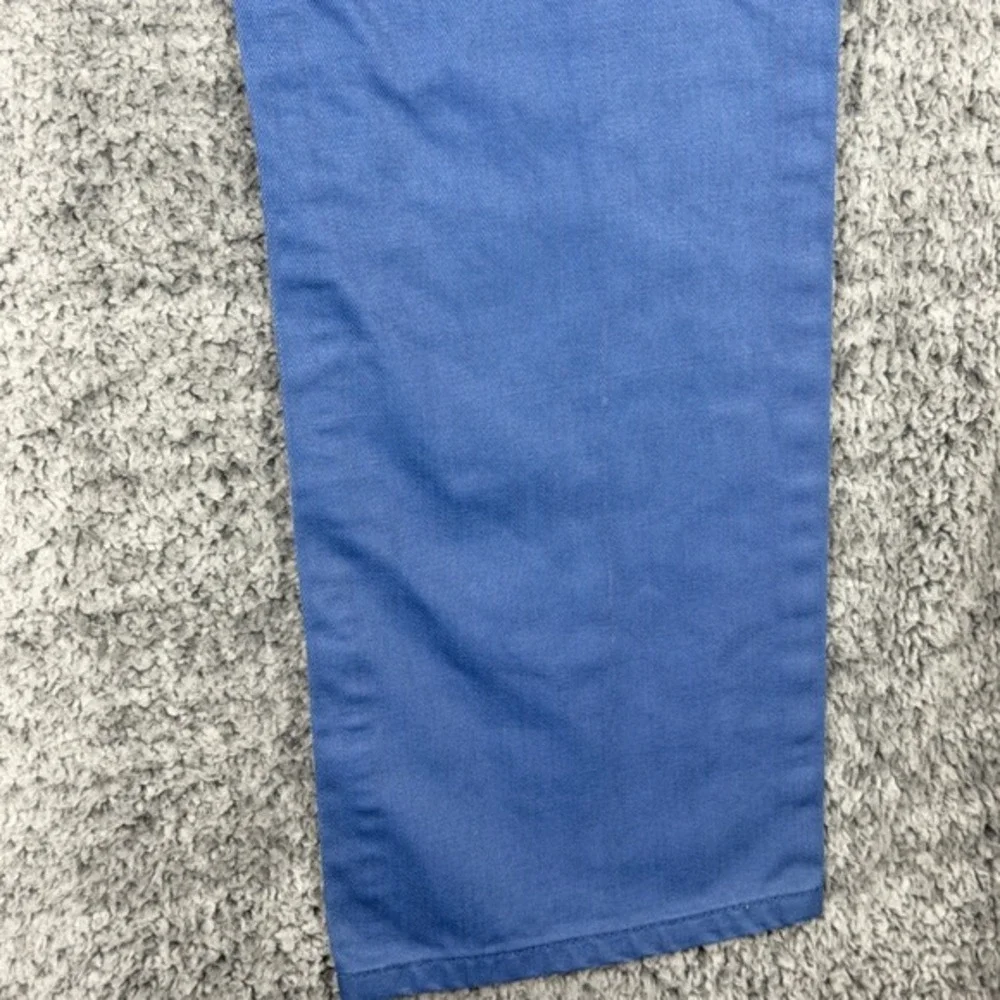 Ace of Diamond USA Mens W36 L30 Blue Straight Leg Cotton Twill Pants Casual
